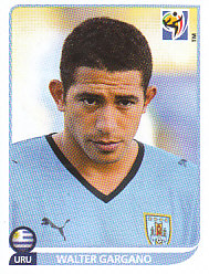 Walter Gargano Uruguay samolepka Panini World Cup 2010 #77